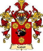 French Family Coat of Arms (v.25) Cadot