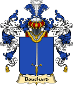 French Family Coat of Arms (v.25) Bouchard II