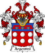 Italian Family Coat of Arms (v.25b) Argentini