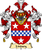 Irish Family Coat of Arms (v.25a) Lindsey