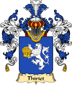 French Family Coat of Arms (v.25) Thiriet