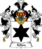 Italian Family Coat of Arms (v.25b) Tellini