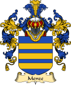 Italian Family Coat of Arms (v.25a) Menze