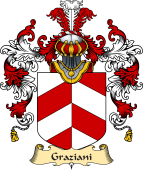 Italian Family Coat of Arms (v.25a) Graziani