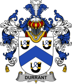 Irish Family Coat of Arms (v.25b) Durrant