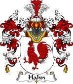 German Wappen Coat of Arms (v.25) Hahn