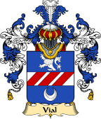 French Family Coat of Arms (v.25) Vial