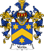 Italian Family Coat of Arms (v.25b) Verita