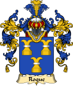 French Family Coat of Arms (v.25) Roque