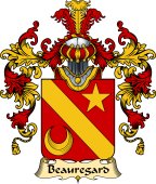 French Family Coat of Arms (v.25) Beauregard