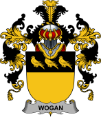 Irish Family Coat of Arms (v.25b) Wogan
