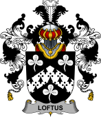 Irish Family Coat of Arms (v.25b) Loftus