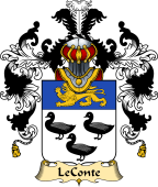 French Family Coat of Arms (v.25) Conte (le)