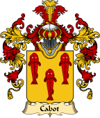 French Family Coat of Arms (v.25) Cabot