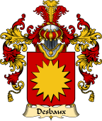 French Family Coat of Arms (v.25) Baux (des)