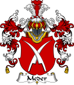 German Wappen Coat of Arms (v.25) Meder