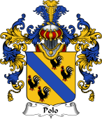Italian Family Coat of Arms (v.25b) Polo