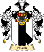 Italian Family Coat of Arms (v.25a) Naselli
