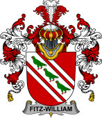 Irish Family Coat of Arms (v.25b) Fitz-William