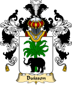 French Family Coat of Arms (v.25) Buisson