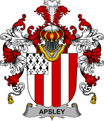 Irish Family Coat of Arms (v.25b) Apsley