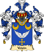 French Family Coat of Arms (v.25) Voisin