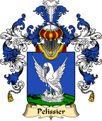 French Family Coat of Arms (v.25) Pelissier