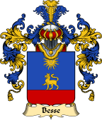French Family Coat of Arms (v.25) Besse