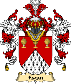 Irish Family Coat of Arms (v.25a) Fagan
