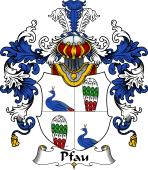 German Wappen Coat of Arms (v.25) Pfau