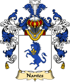 French Family Coat of Arms (v.25) Nantes