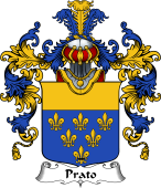 Italian Family Coat of Arms (v.25b) Prato