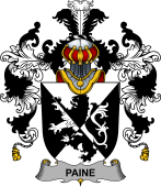 Irish Family Coat of Arms (v.25b) Paine