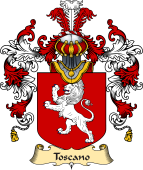 Italian Family Coat of Arms (v.25a) Toscano