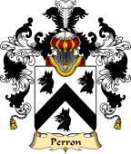 French Family Coat of Arms (v.25) Perron