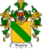 Italian Family Coat of Arms (v.25b) Traversi