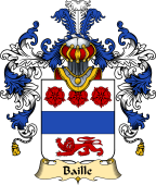 French Family Coat of Arms (v.25) Baille