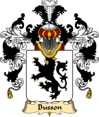 French Family Coat of Arms (v.25) Busson