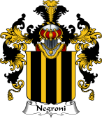 Italian Family Coat of Arms (v.25b) Negroni