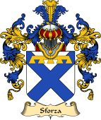 Italian Family Coat of Arms (v.25a) Sforza