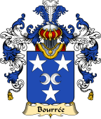 French Family Coat of Arms (v.25) Bourrée