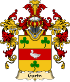 French Family Coat of Arms (v.25) Garin
