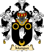 Irish Family Coat of Arms (v.25a) Mangan