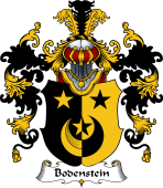 German Wappen Coat of Arms (v.25) Bodenstein