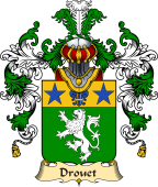 French Family Coat of Arms (v.25) Drouet