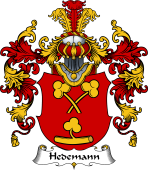 German Wappen Coat of Arms (v.25) Hedemann