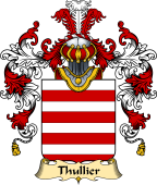 French Family Coat of Arms (v.25) Thullier