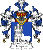 Italian Family Coat of Arms (v.25b) Trapani