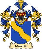 Italian Family Coat of Arms (v.25a) Marcello