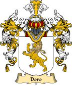 Italian Family Coat of Arms (v.25a) Doro